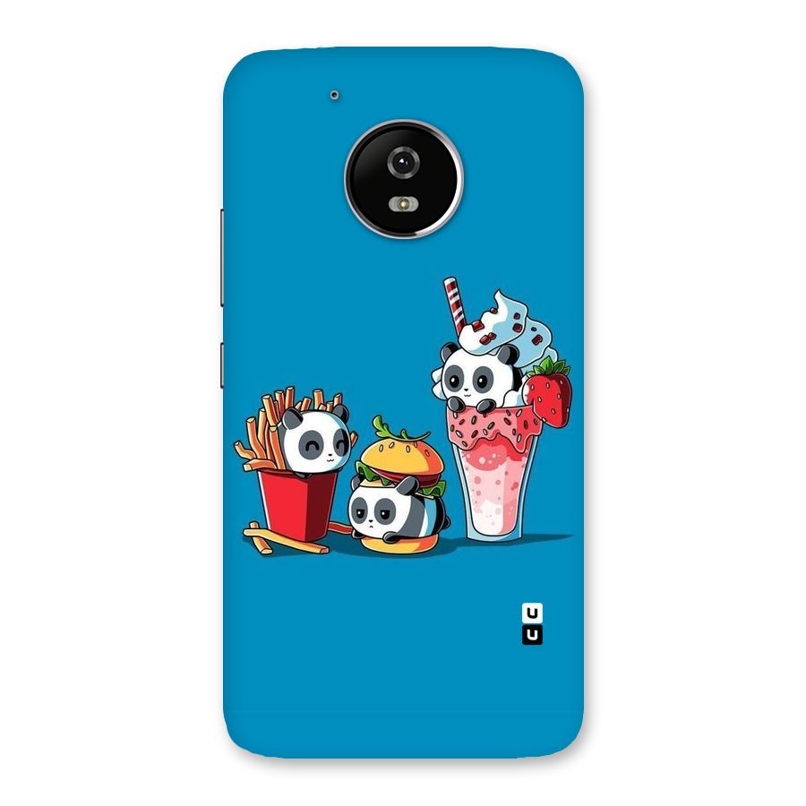 Panda Lazy Back Case for Moto G5