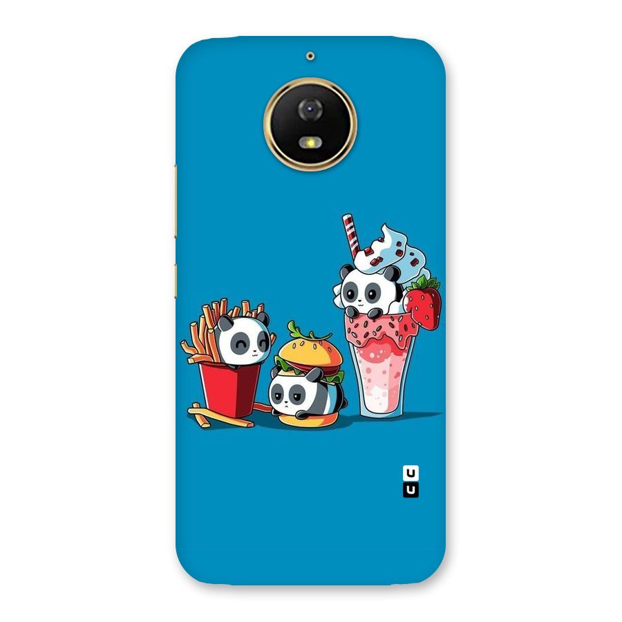 Panda Lazy Back Case for Moto G5s