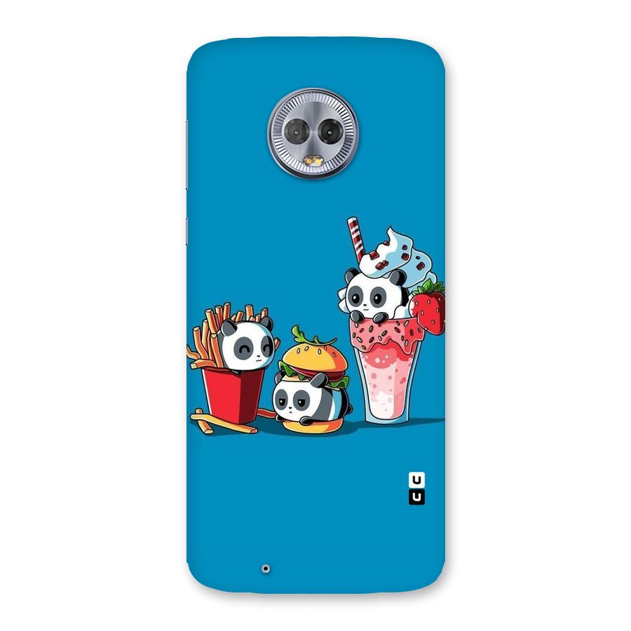 Panda Lazy Back Case for Moto G6