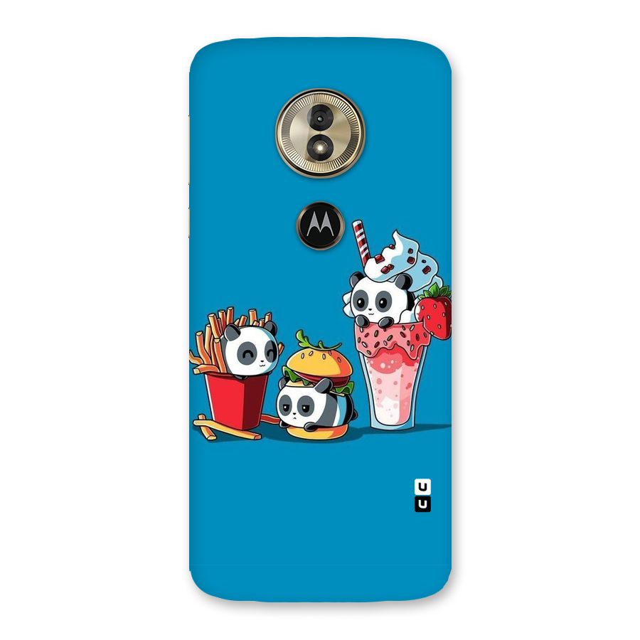 Panda Lazy Back Case for Moto G6 Play