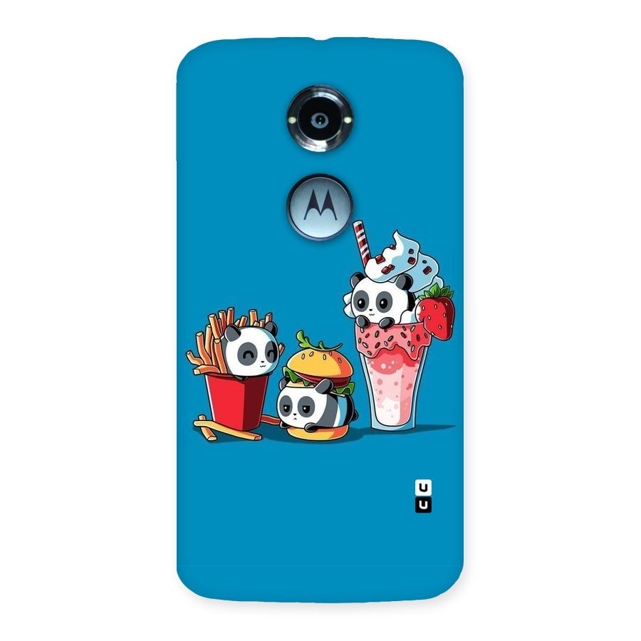 Panda Lazy Back Case for Moto X 2nd Gen