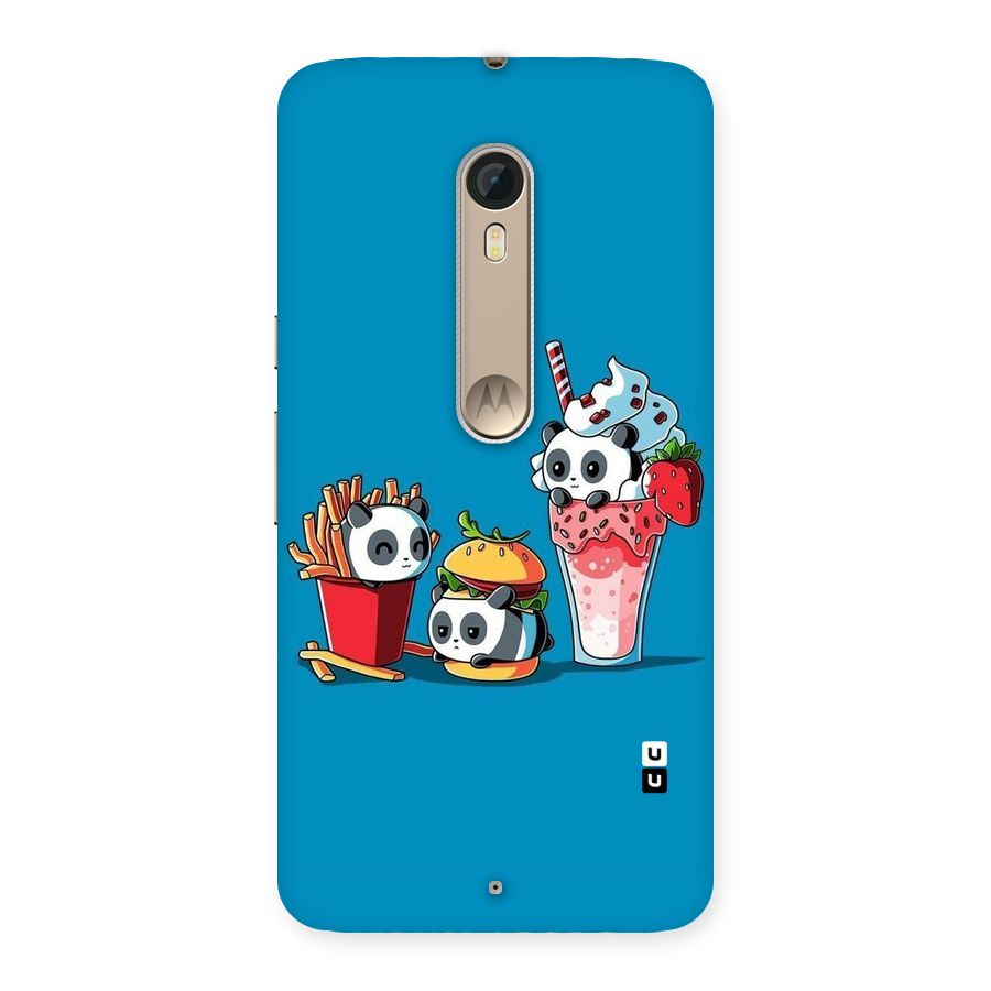 Panda Lazy Back Case for Motorola Moto X Style