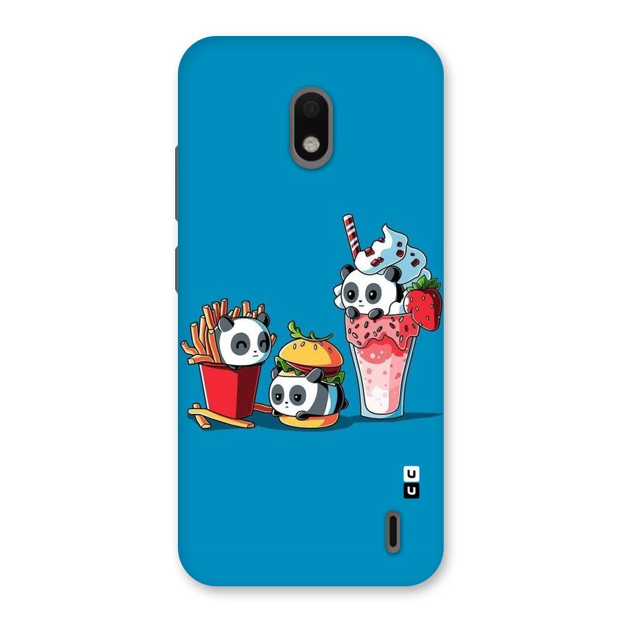 Panda Lazy Back Case for Nokia 2.2