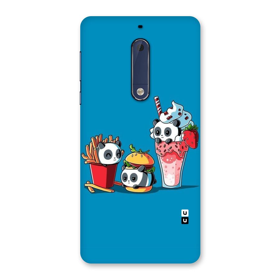 Panda Lazy Back Case for Nokia 5