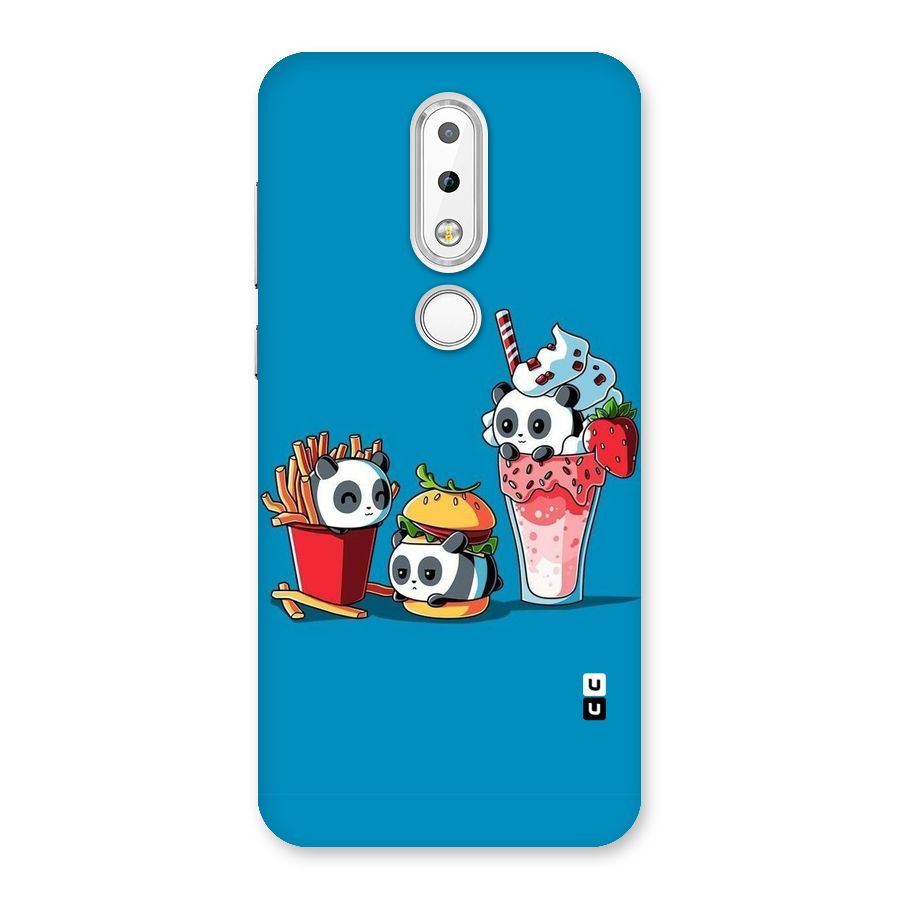 Panda Lazy Back Case for Nokia 6.1 Plus