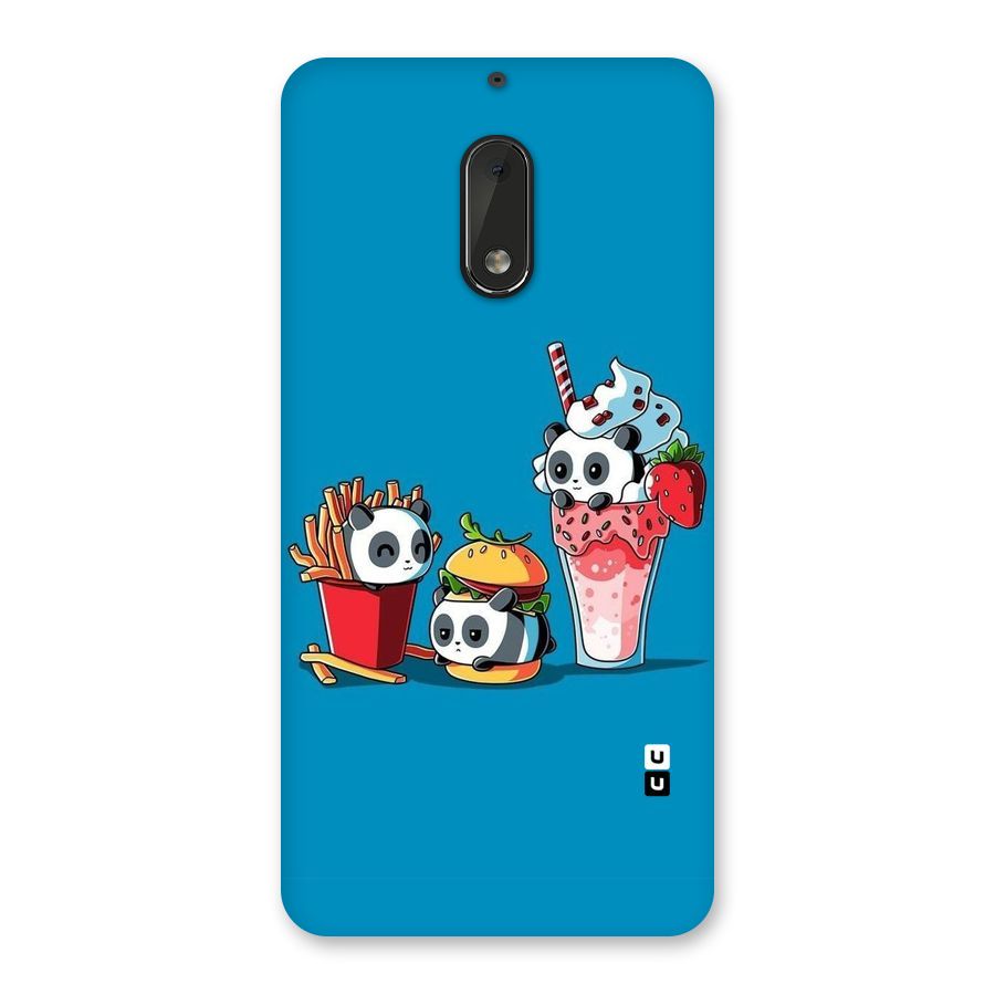 Panda Lazy Back Case for Nokia 6