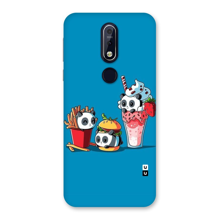 Panda Lazy Back Case for Nokia 7.1