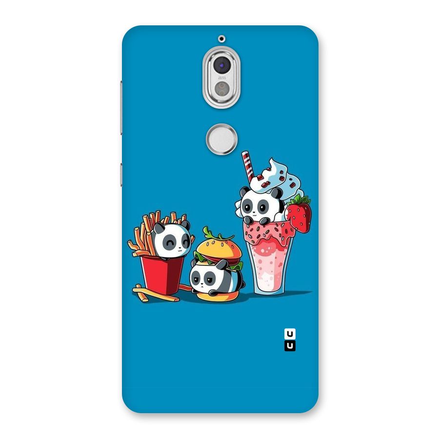 Panda Lazy Back Case for Nokia 7