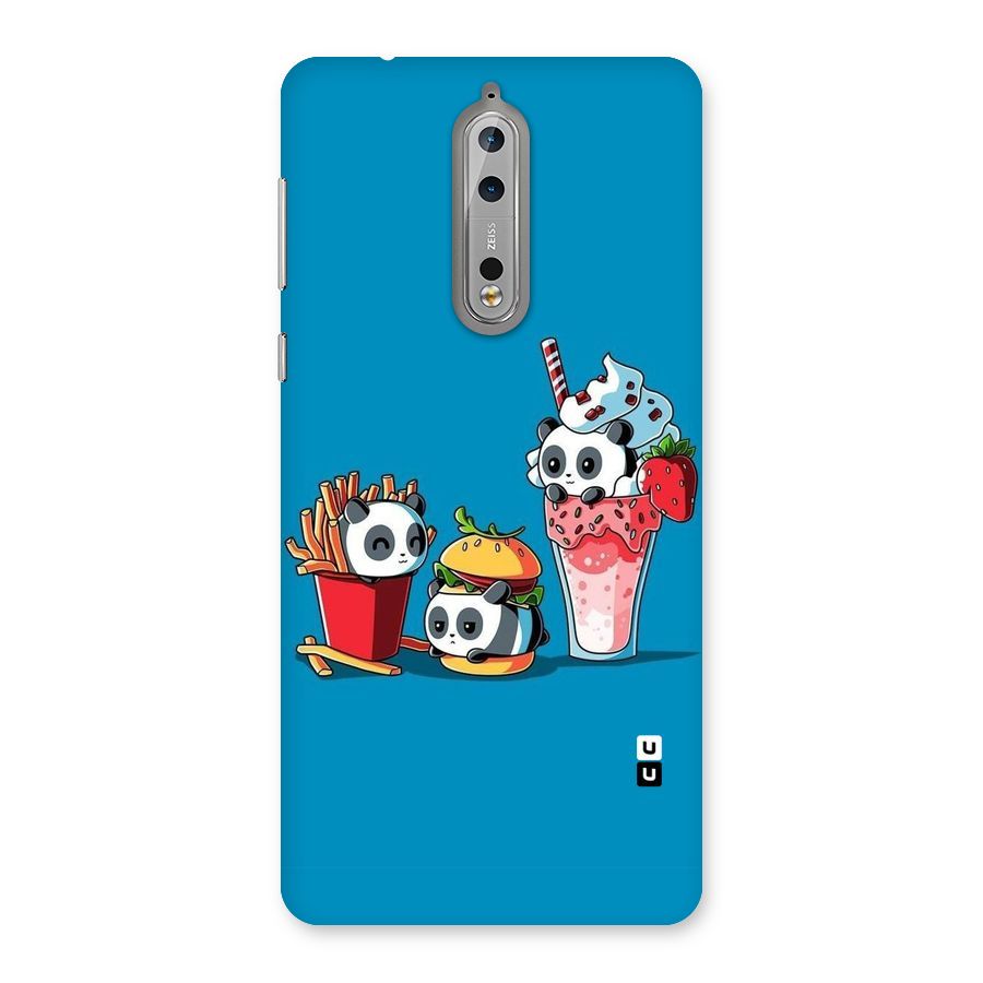 Panda Lazy Back Case for Nokia 8