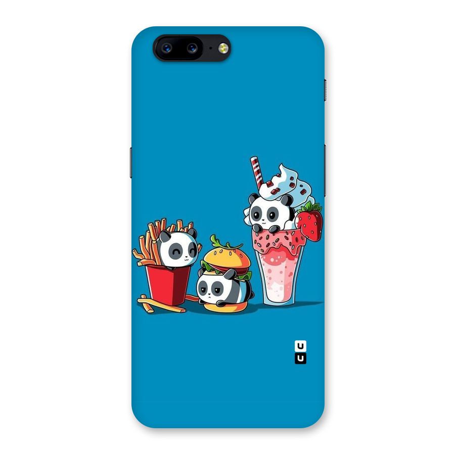 Panda Lazy Back Case for OnePlus 5