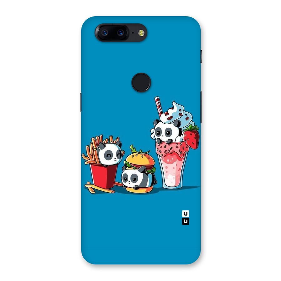 Panda Lazy Back Case for OnePlus 5T