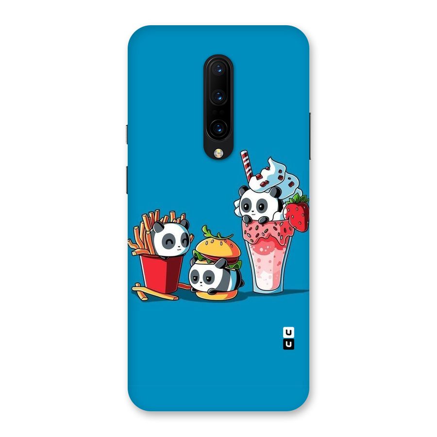 Panda Lazy Back Case for OnePlus 7 Pro