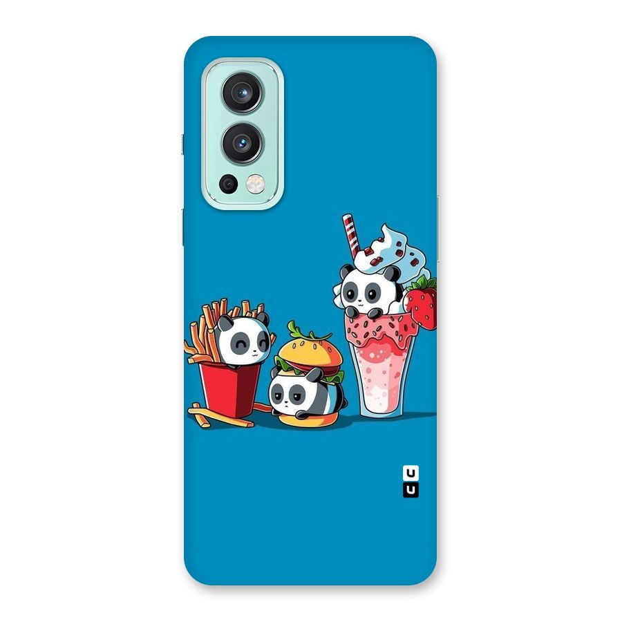 Panda Lazy Back Case for OnePlus Nord 2 5G