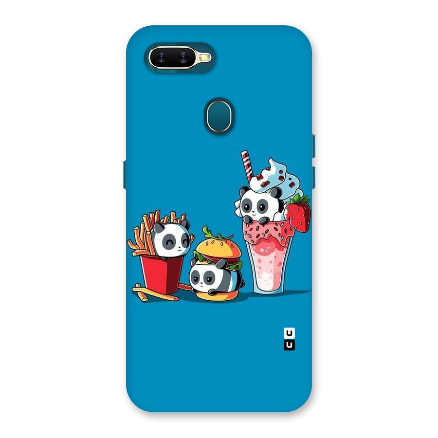 Panda Lazy Back Case for Oppo A11k