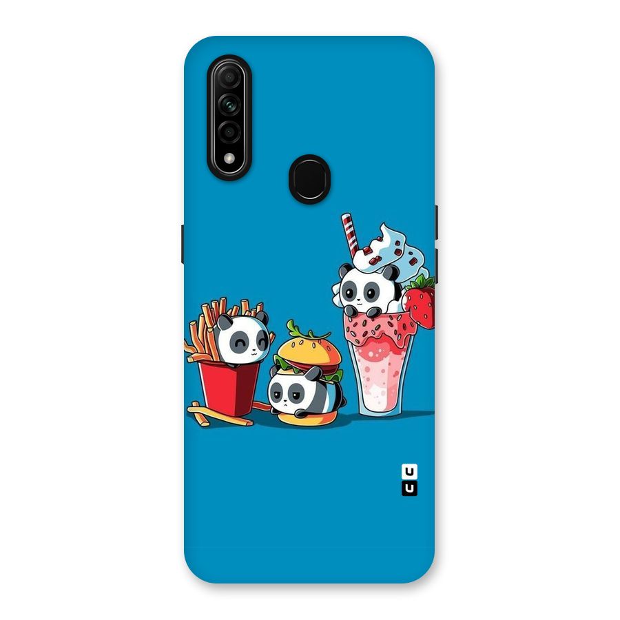 Panda Lazy Back Case for Oppo A31