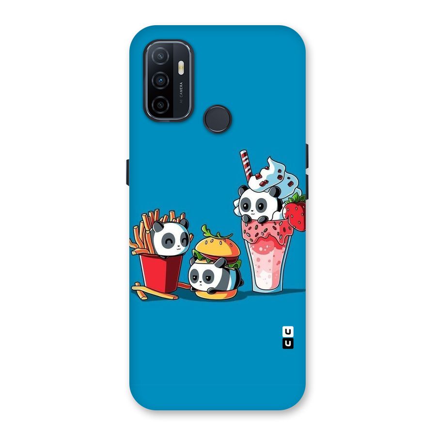 Panda Lazy Back Case for Oppo A32