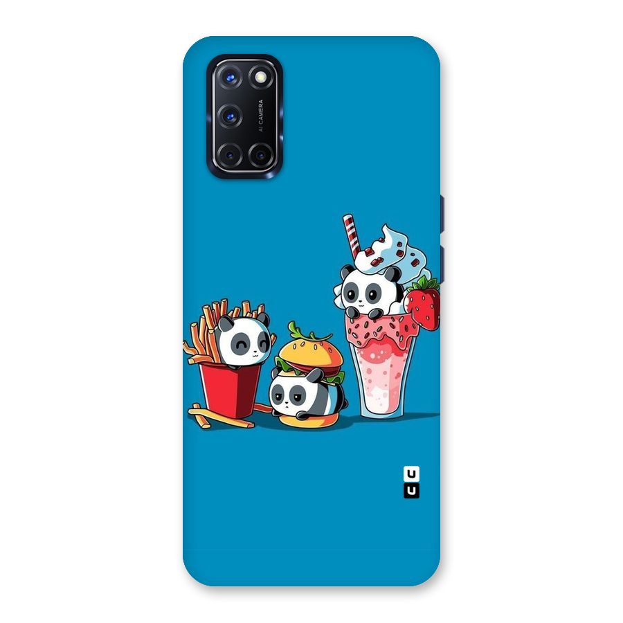 Panda Lazy Back Case for Oppo A52