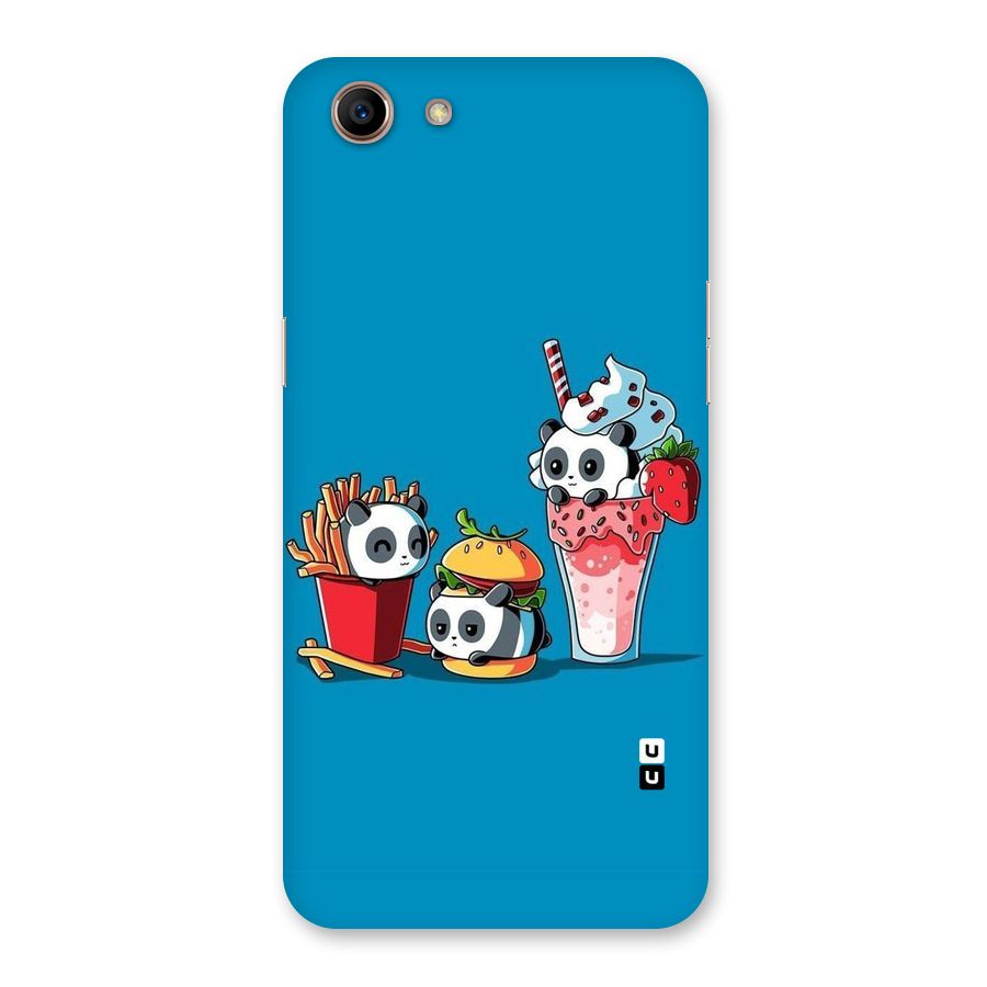Panda Lazy Back Case for Oppo A83 (2018)