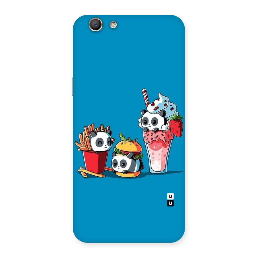 Panda Lazy Back Case for Oppo F1s