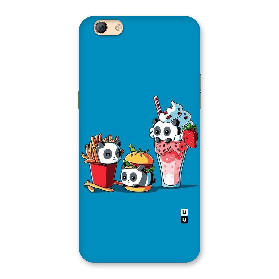 Panda Lazy Back Case for Oppo F3 Plus