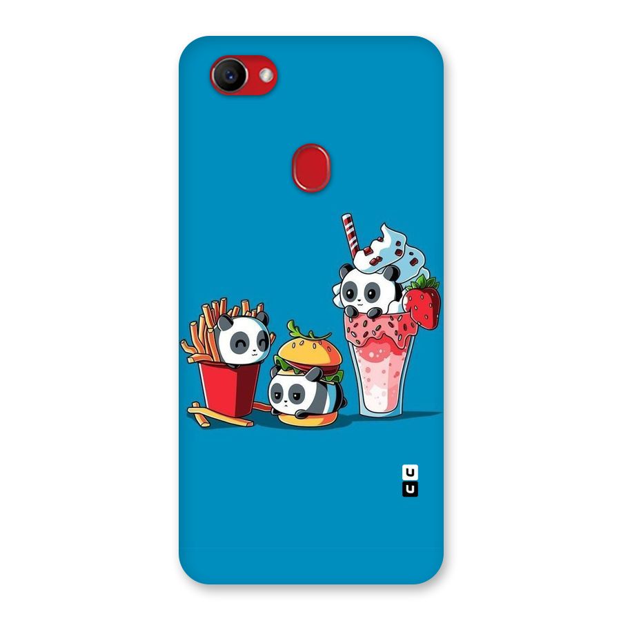 Panda Lazy Back Case for Oppo F7