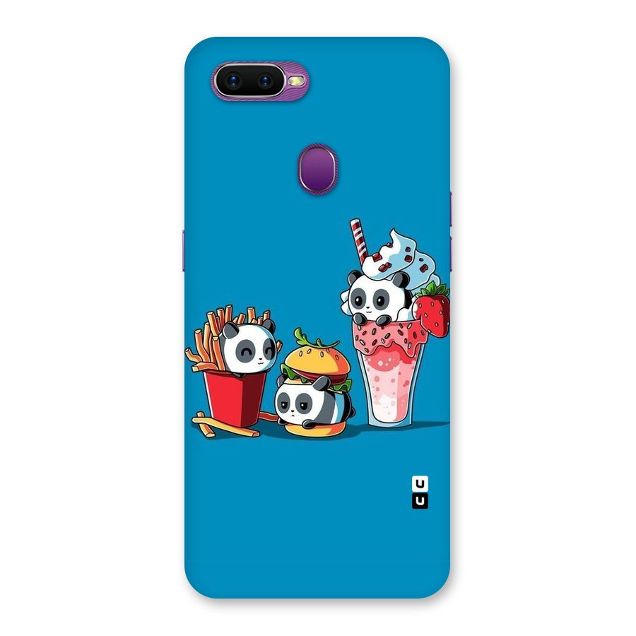 Panda Lazy Back Case for Oppo F9