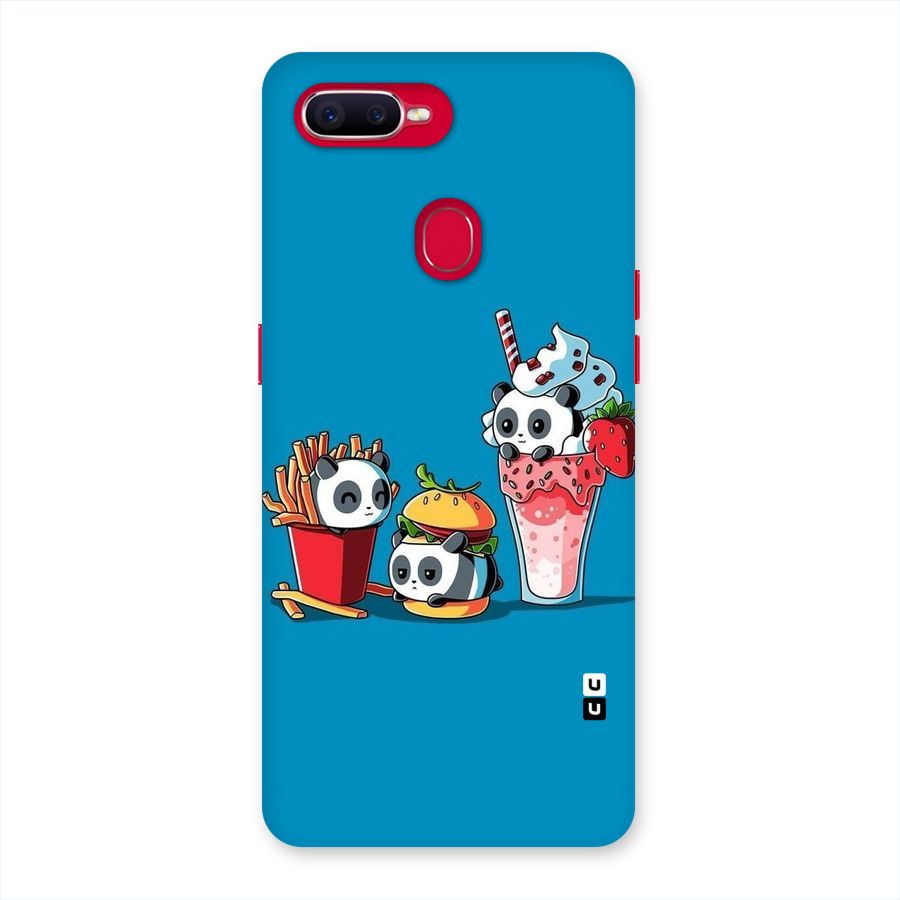 Panda Lazy Back Case for Oppo F9 Pro