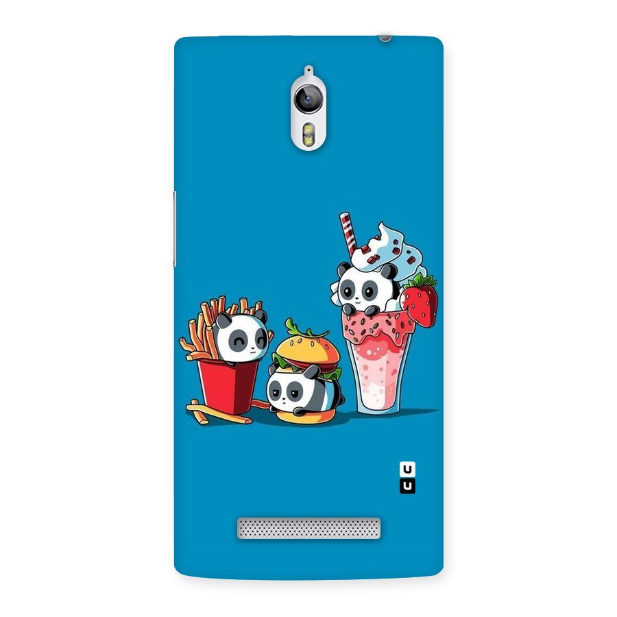Panda Lazy Back Case for Oppo Find 7