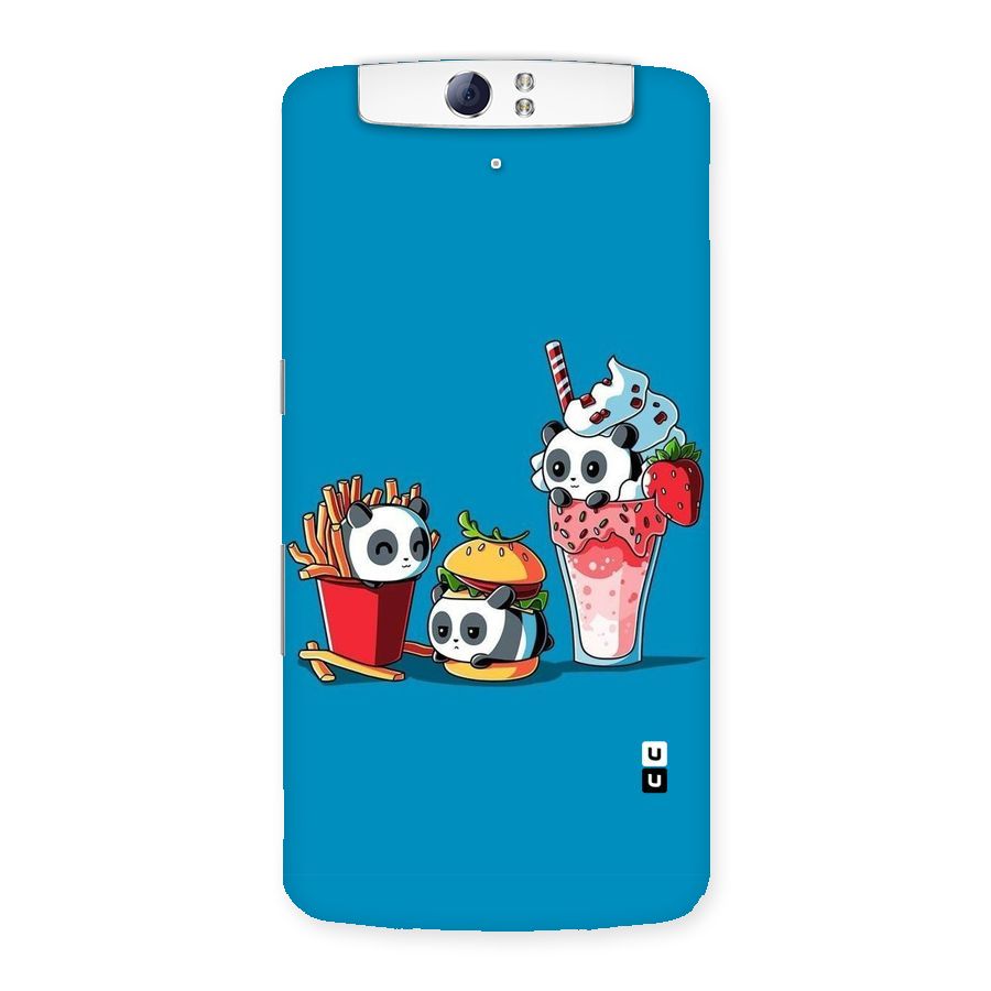 Panda Lazy Back Case for Oppo N1