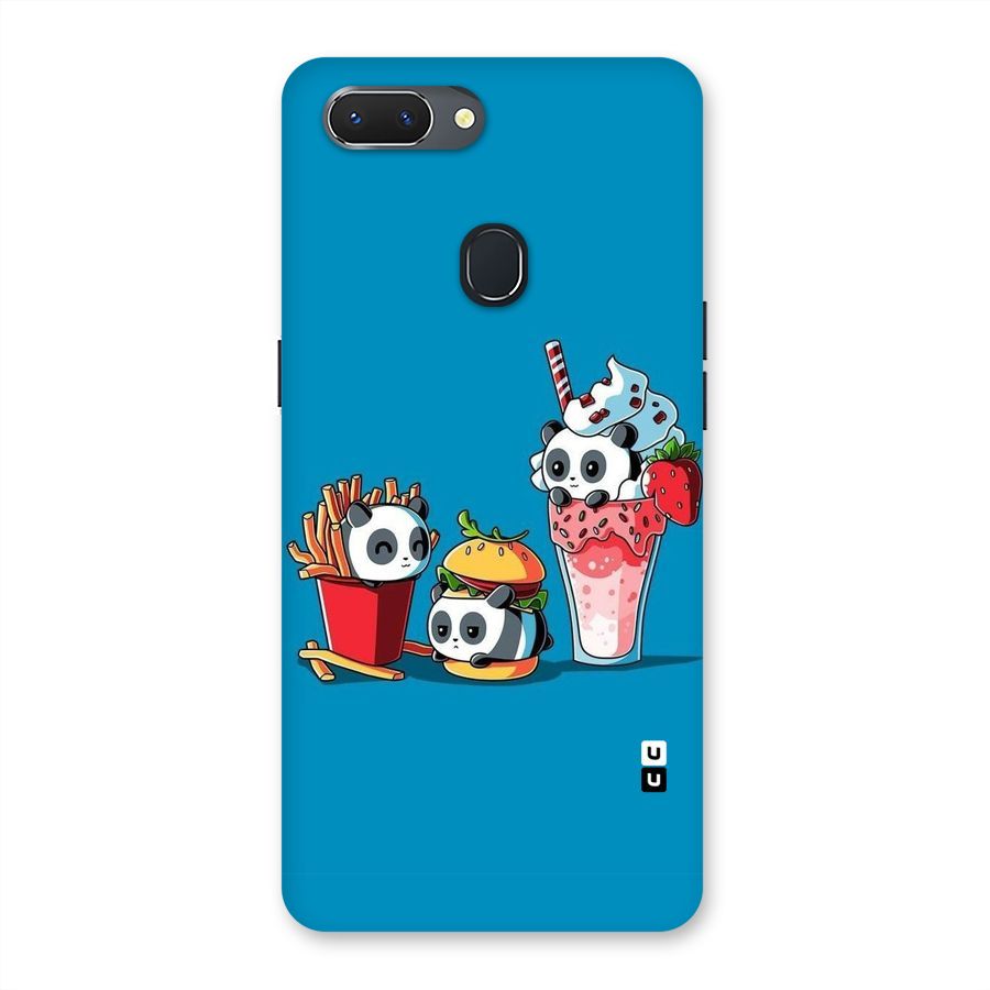 Panda Lazy Back Case for Oppo Realme 2