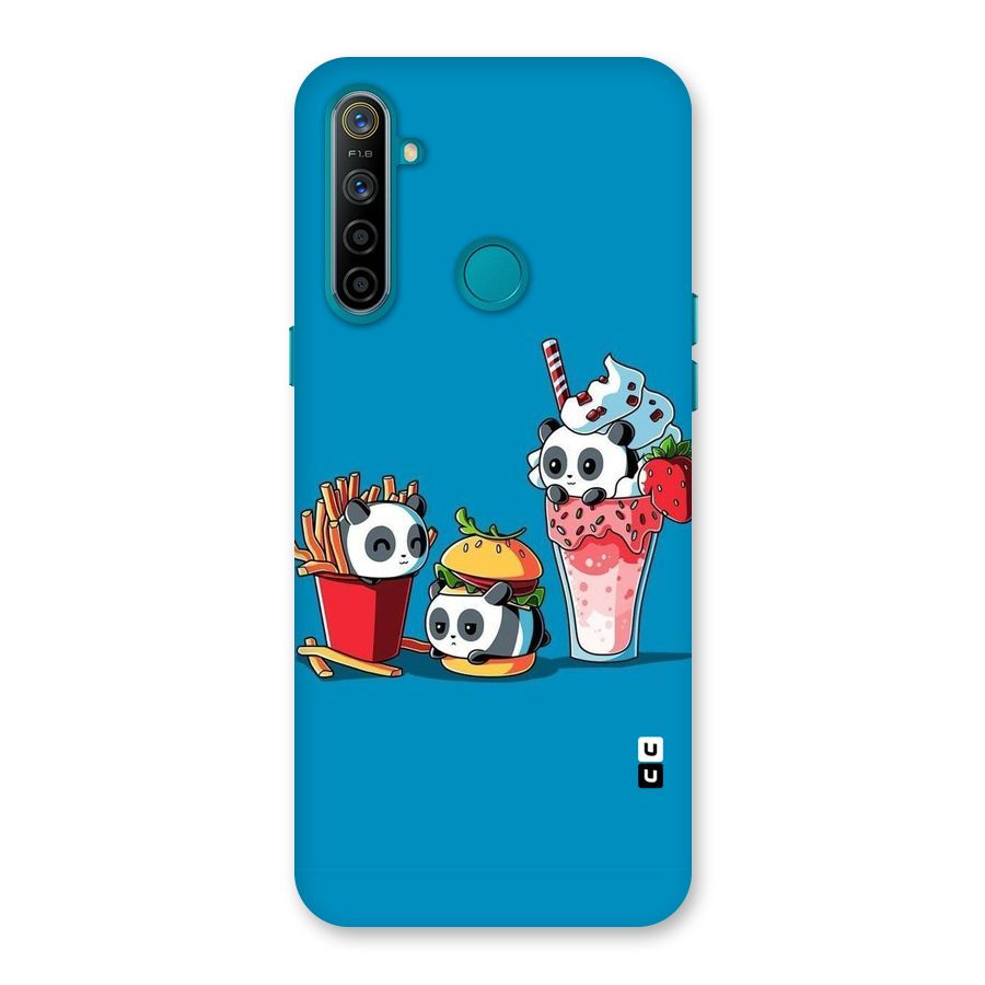 Panda Lazy Back Case for Realme 5i