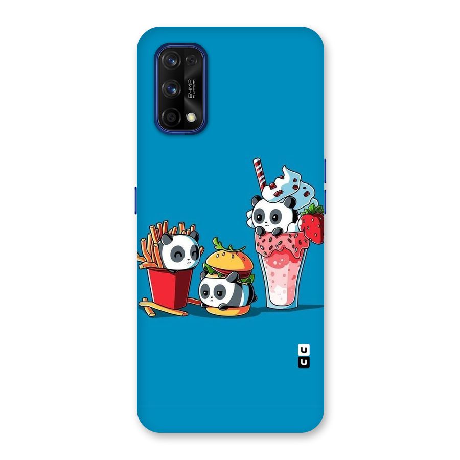 Panda Lazy Back Case for Realme 7 Pro