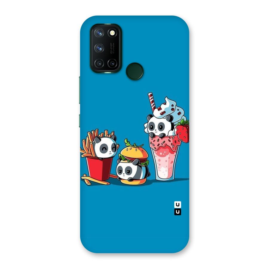 Panda Lazy Back Case for Realme 7i