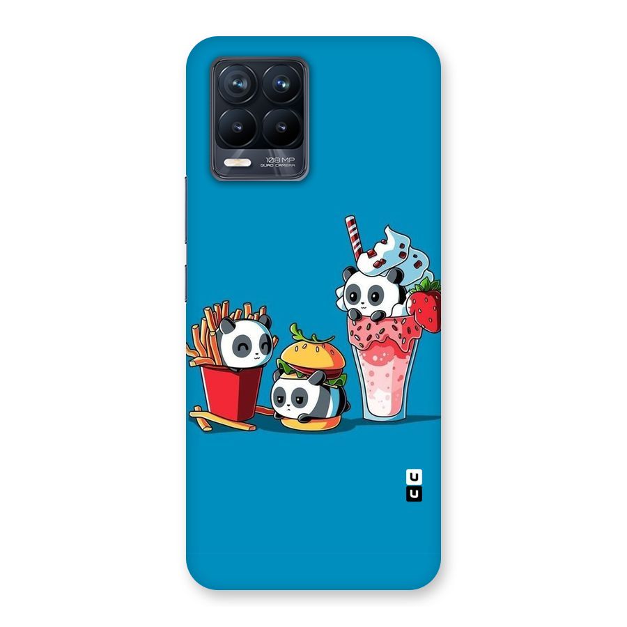 Panda Lazy Back Case for Realme 8 Pro