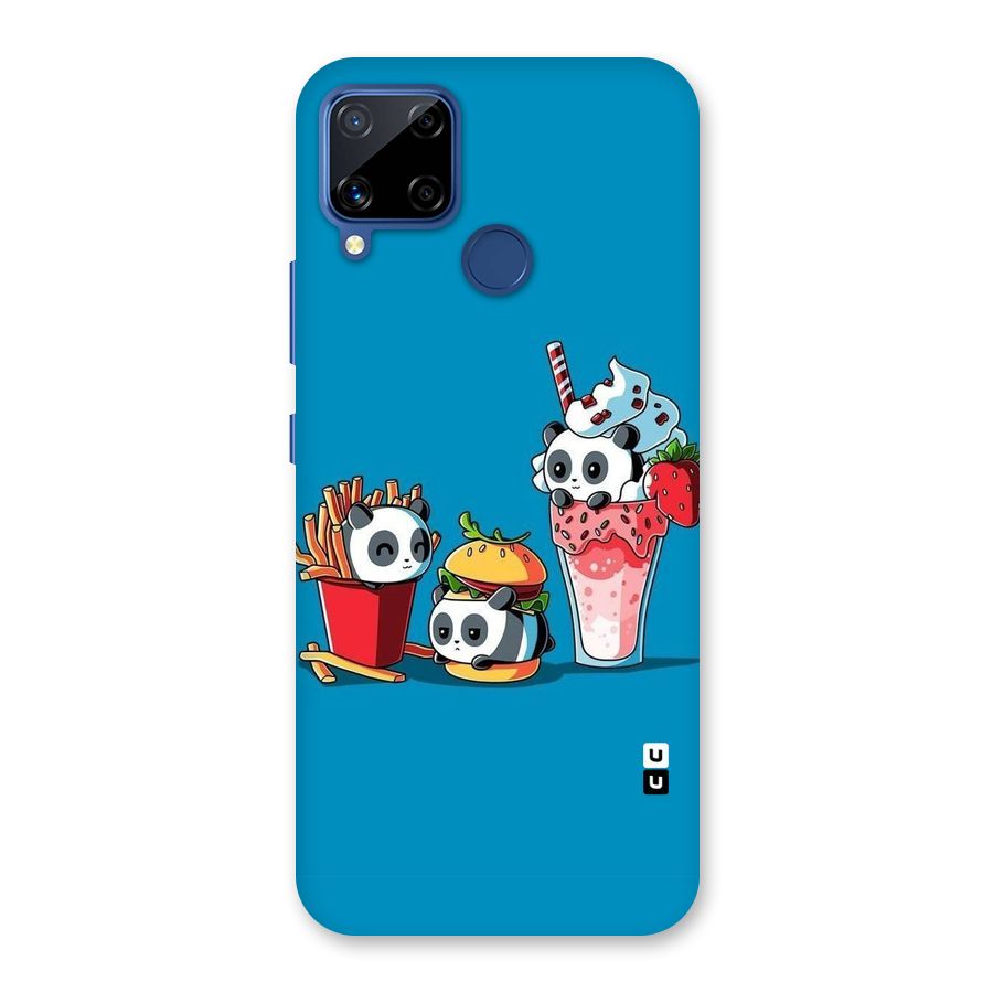 Panda Lazy Back Case for Realme C15