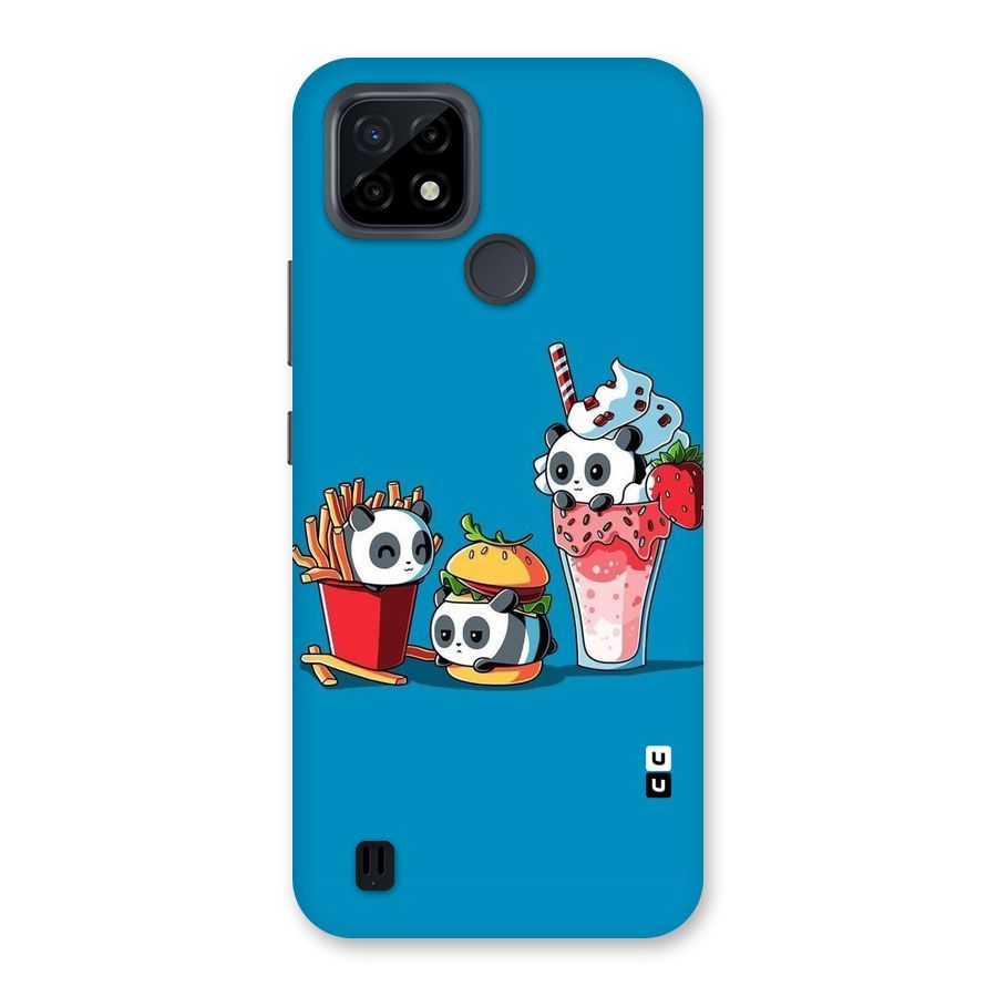 Panda Lazy Back Case for Realme C21