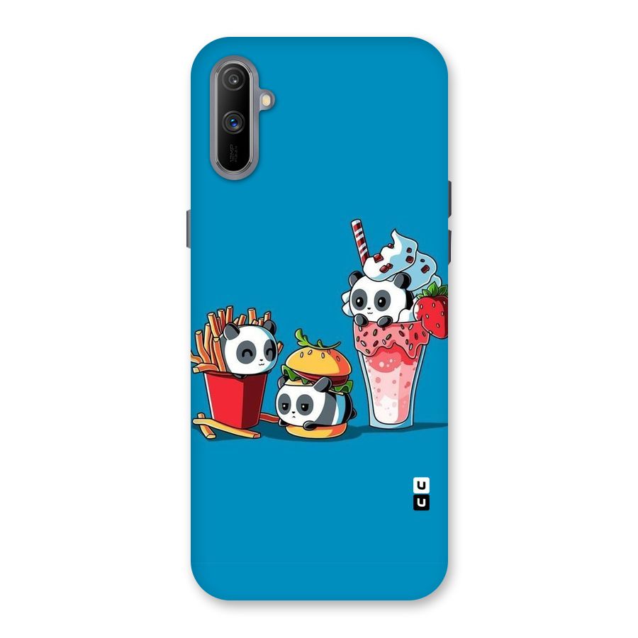 Panda Lazy Back Case for Realme C3