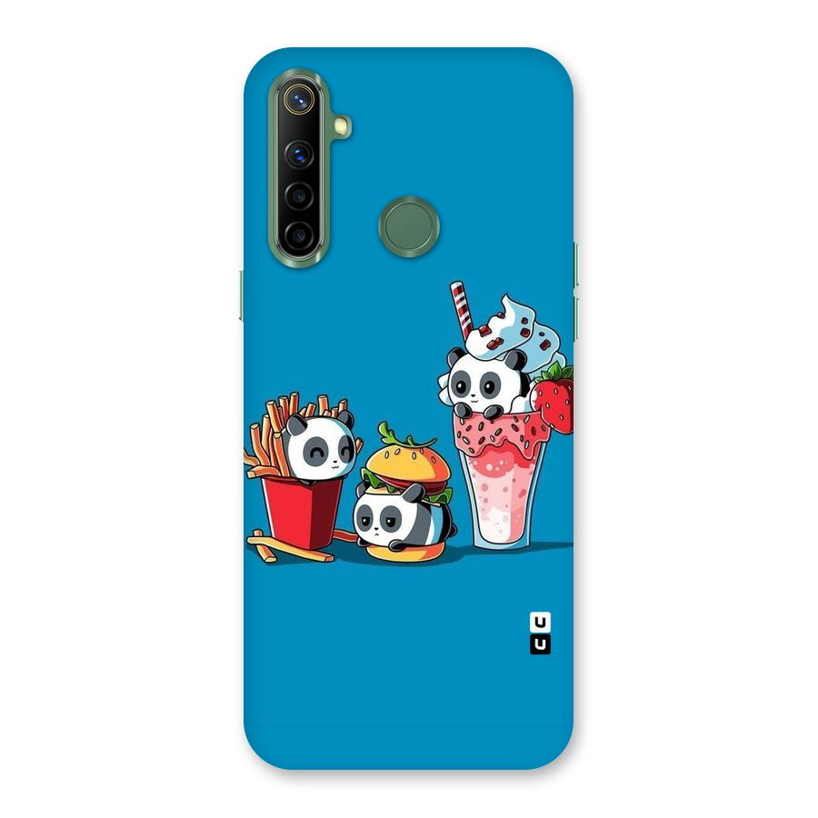 Panda Lazy Back Case for Realme Narzo 10