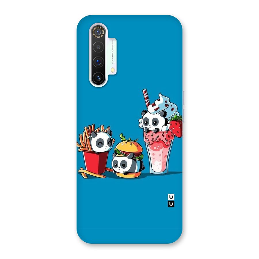 Panda Lazy Back Case for Realme X3