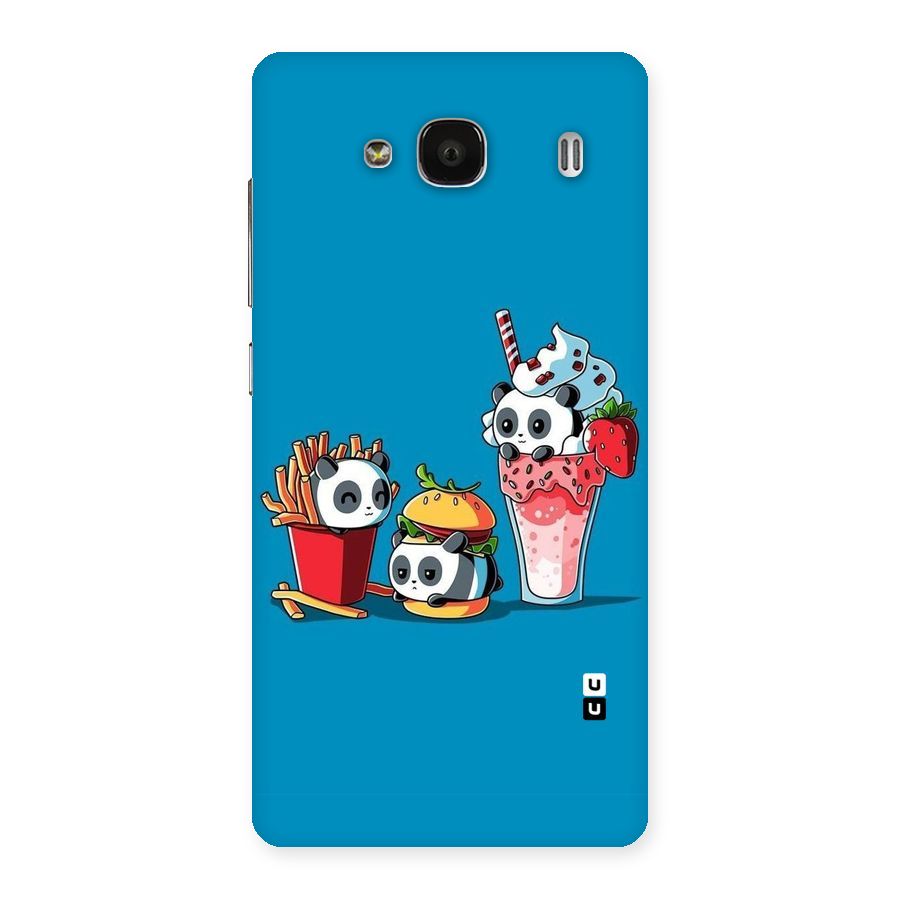 Panda Lazy Back Case for Redmi 2