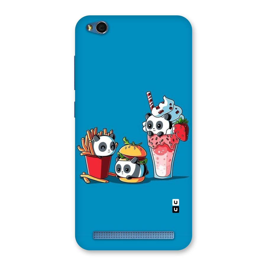 Panda Lazy Back Case for Redmi 5A