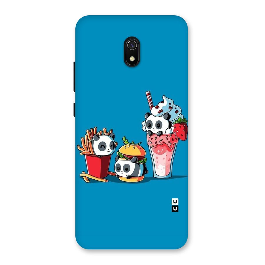 Panda Lazy Back Case for Redmi 8A