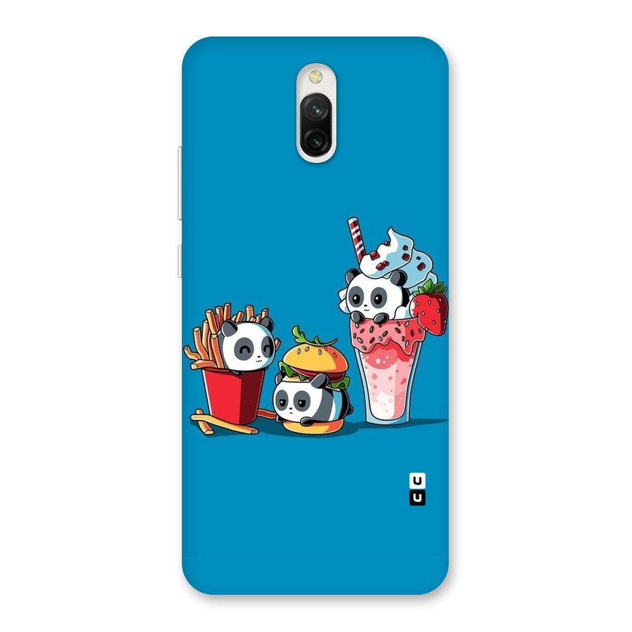 Panda Lazy Back Case for Redmi 8A Dual