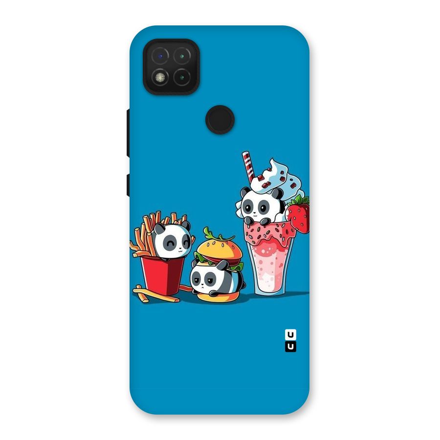 Panda Lazy Back Case for Redmi 9