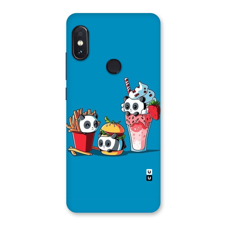 Panda Lazy Back Case for Redmi Note 5 Pro