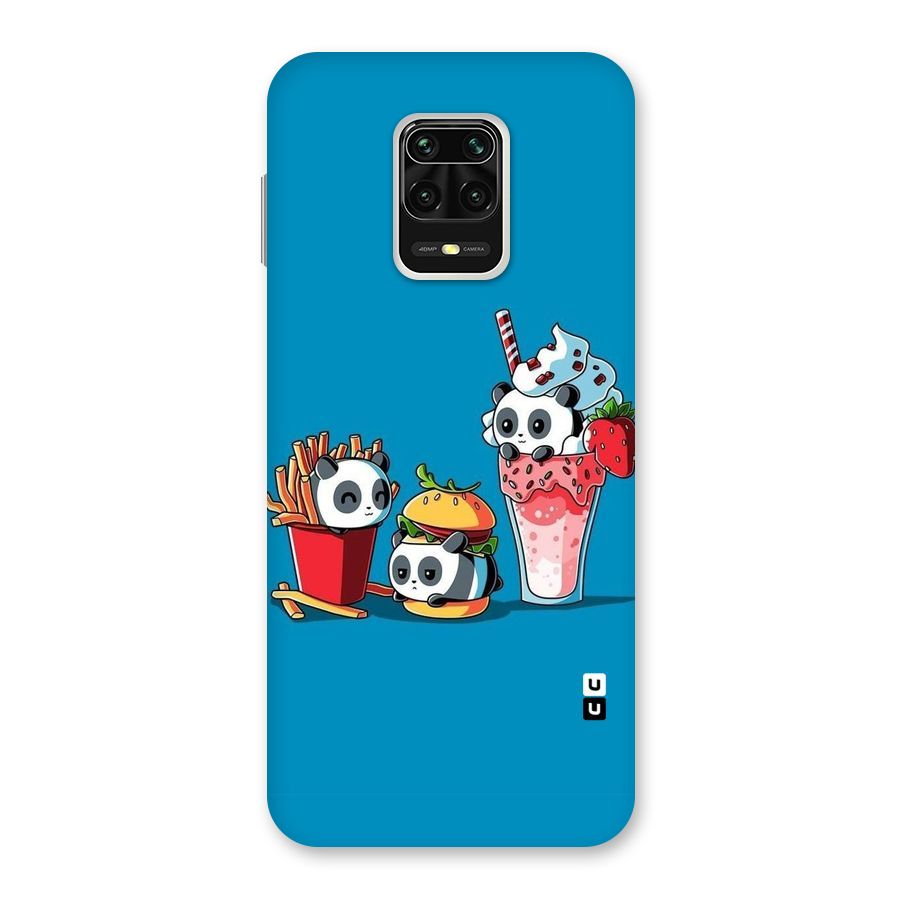 Panda Lazy Back Case for Redmi Note 9 Pro