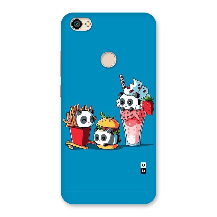 Panda Lazy Back Case for Redmi Y1 2017