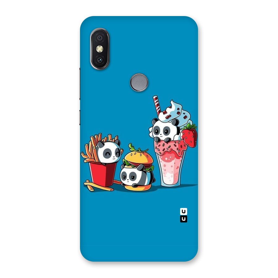Panda Lazy Back Case for Redmi Y2