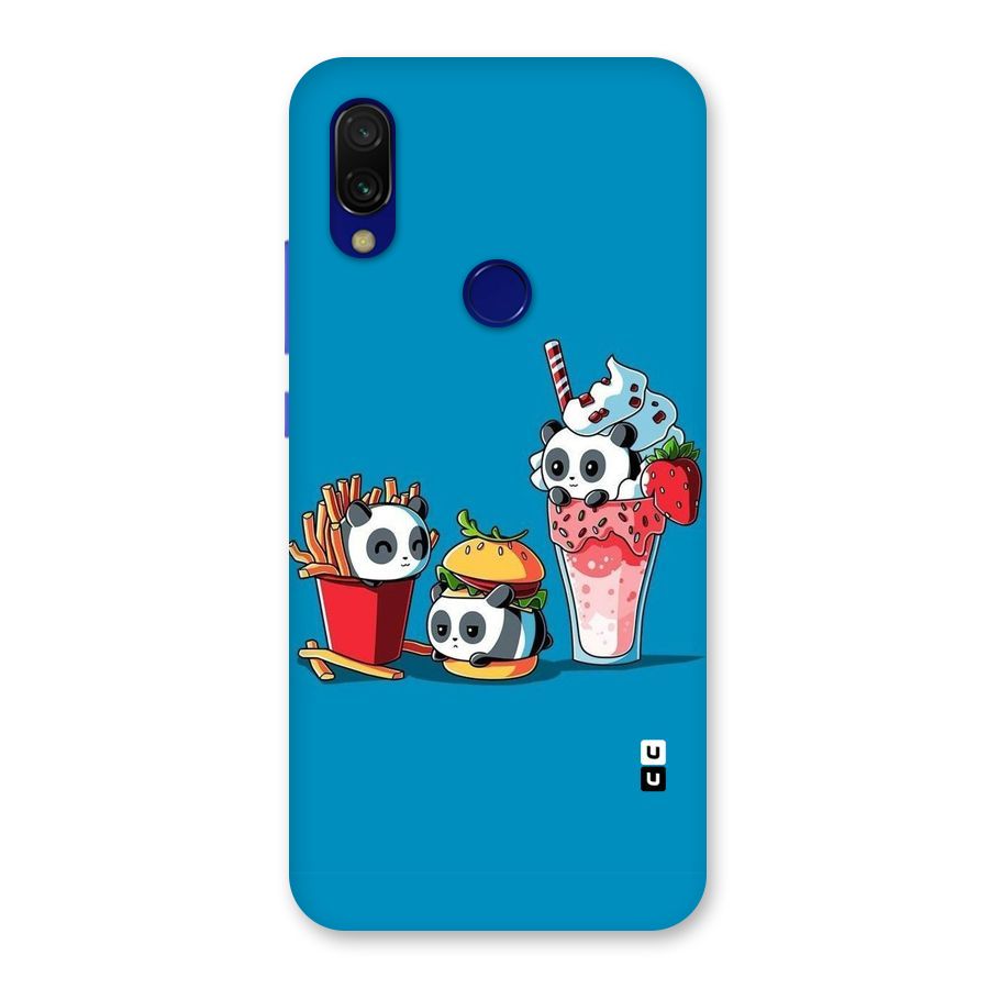 Panda Lazy Back Case for Redmi Y3
