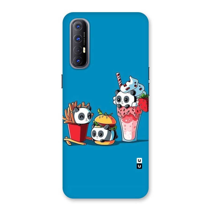 Panda Lazy Back Case for Reno3 Pro